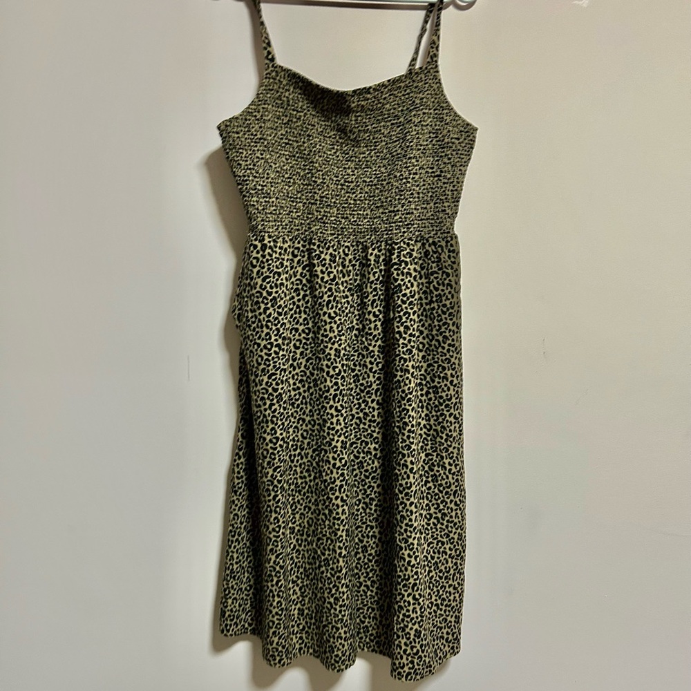 Leopard Print summer Dress